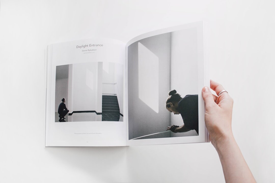 suspenseful book pages